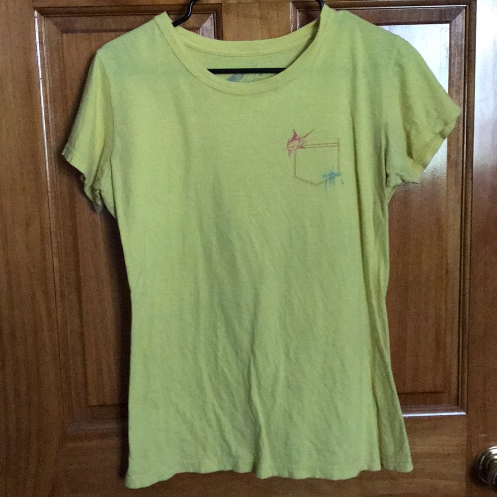 Yellow tee